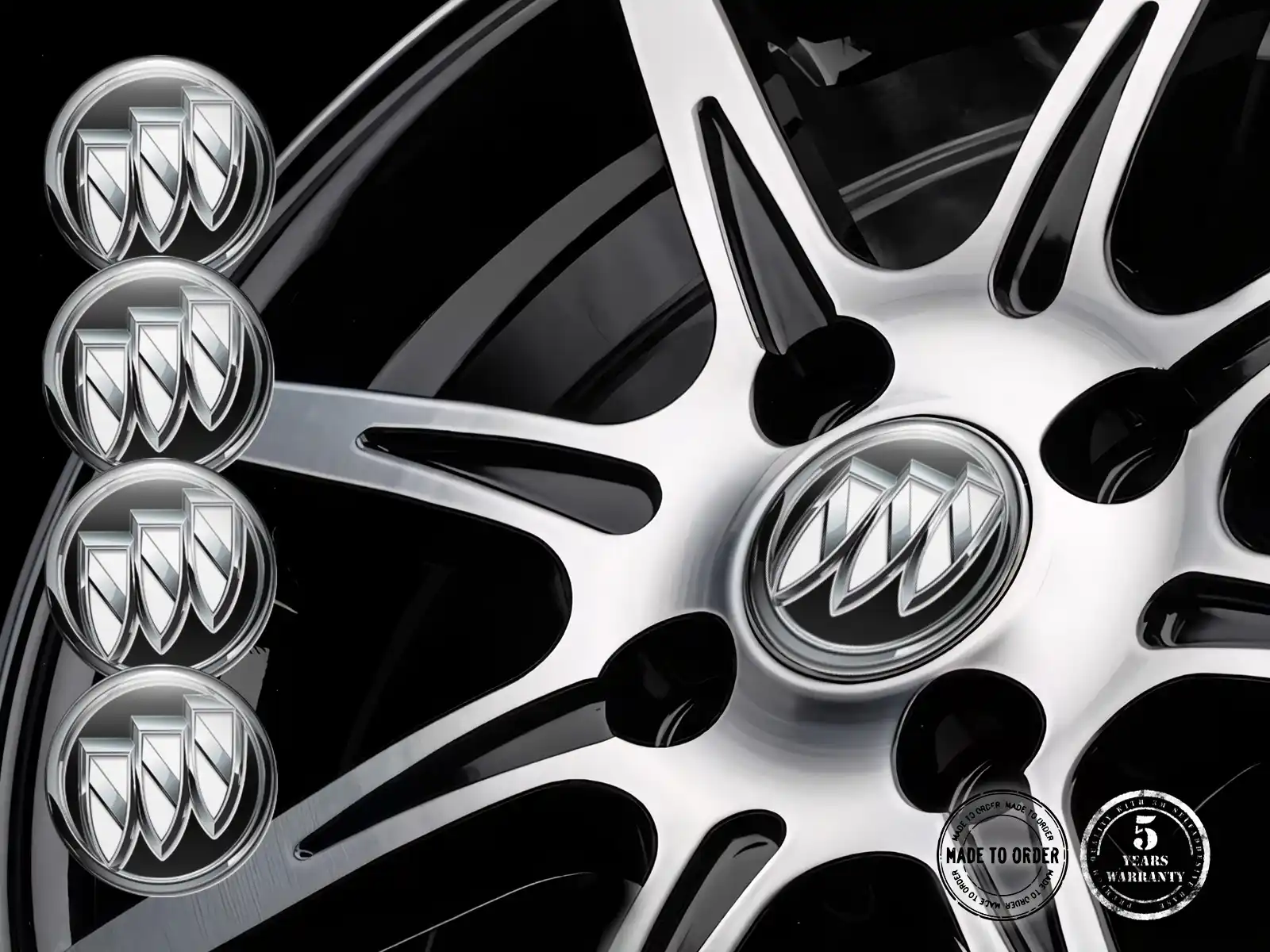 Buick Decalcomania Ruota Design Lusso Interstellar Nexus